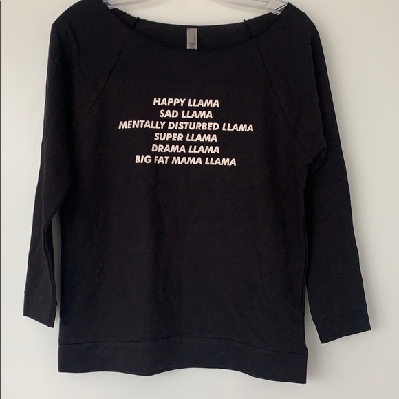 TWAIMZ HAPPY LLAMA LYRICS SHIRT - Picture 2 of 6